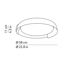 Kdln Dala LED Deckenleuchte