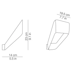 Kdln Frame Wandleuchte