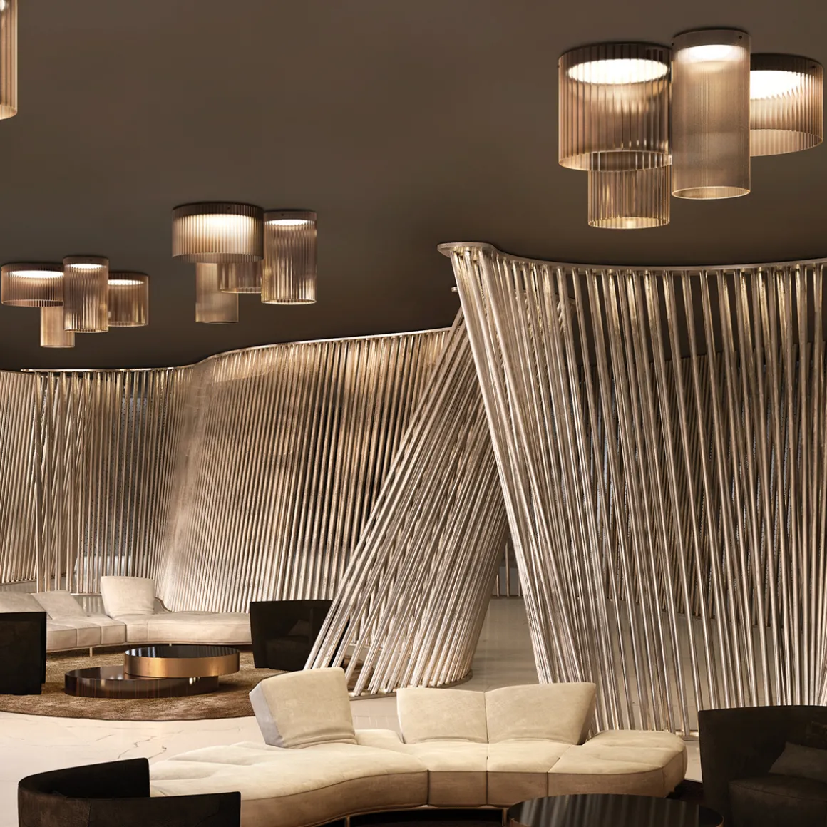 Kdln Giass 25 LED Deckenleuchte