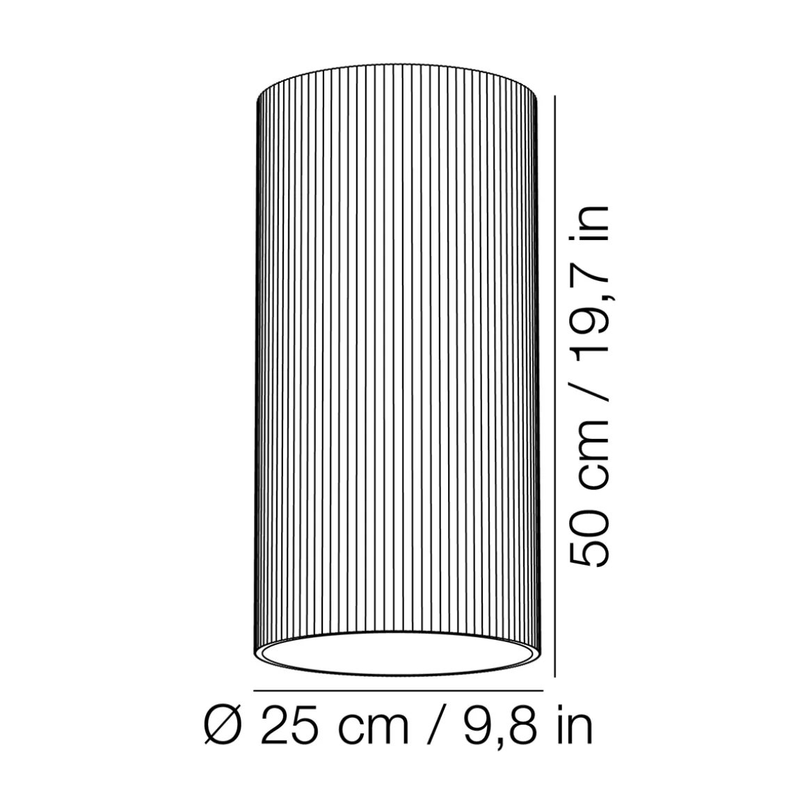 Kdln Giass 25 LED Deckenleuchte