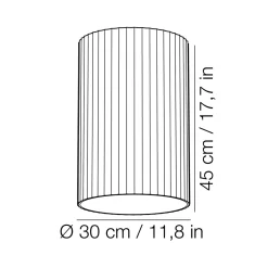 Kdln Giass 30 LED Deckenleuchte