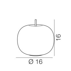Kdln Kushi 16 Tischleuchte