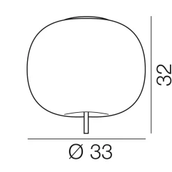 Kdln Kushi 33 Wand- / Deckenleuchte