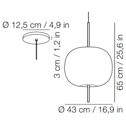 Kdln Kushi XL Pendelleuchte