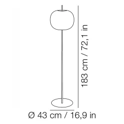 Kdln Kushi XL Stehleuchte