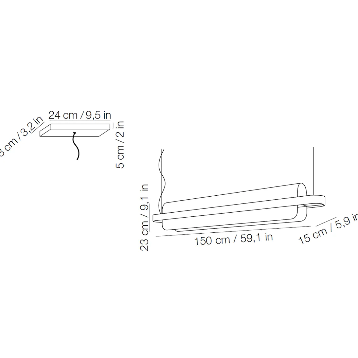 Kdln Nami LED Pendelleuchte
