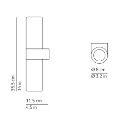 Kdln Pastilla Wandleuchte