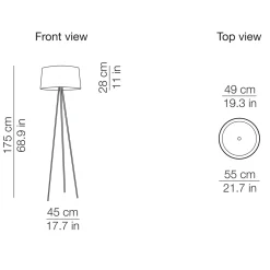 Kdln Tripod Stehleuchte