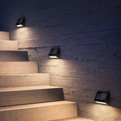 Klewe Ecostep LED Akku-Solarleuchte