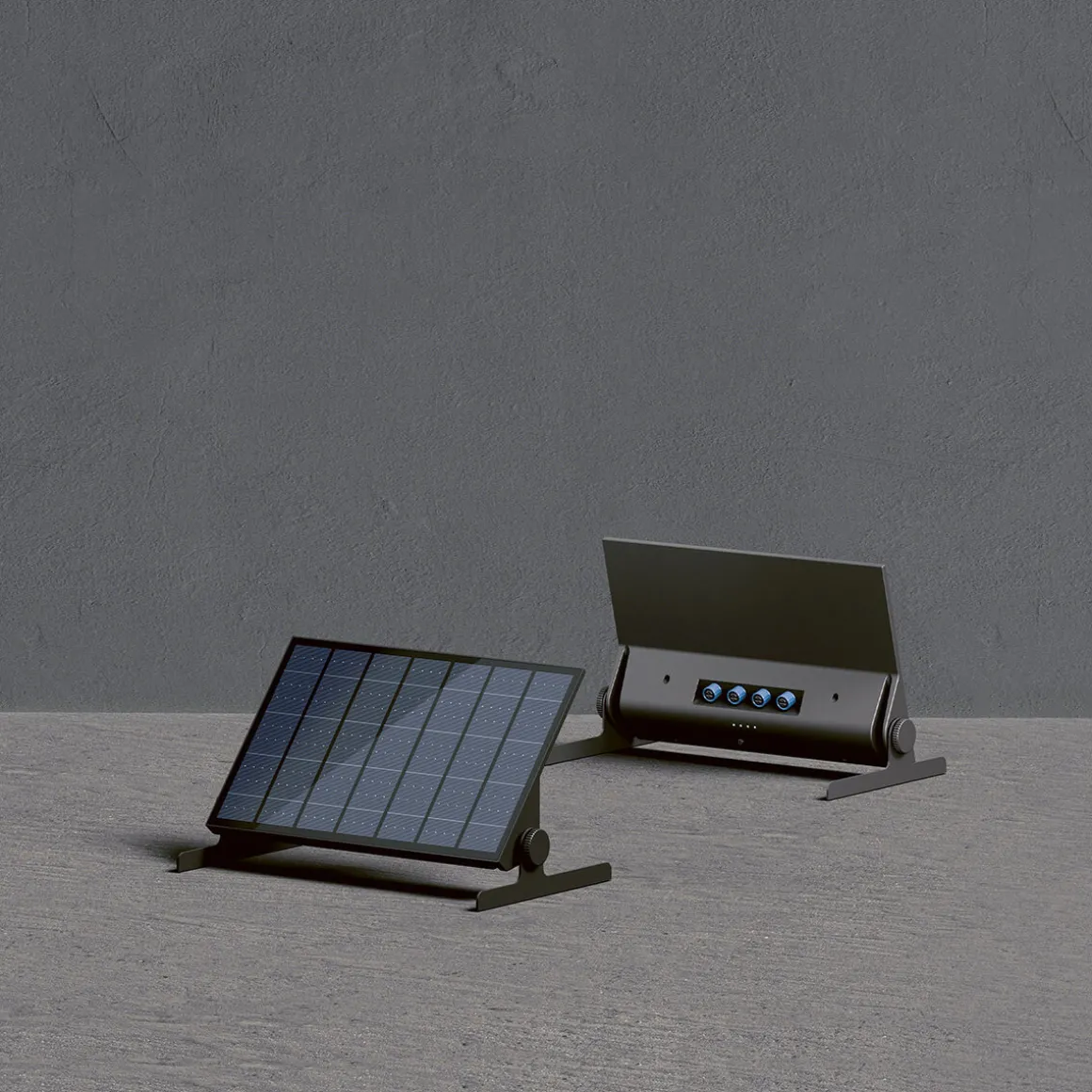 Klewe Elektron Solar-Ladestation & Power Bank