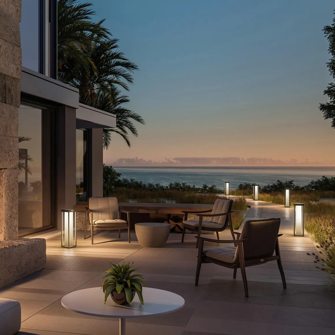 Klewe Radia Maxi Moon LED Akku-Solarleuchte