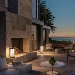 Klewe Radia Mini Moon LED Akku-Solarleuchte