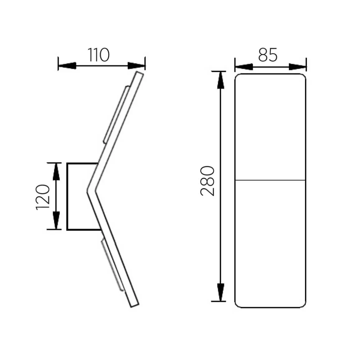 Knapstein Ada LED Wandleuchte