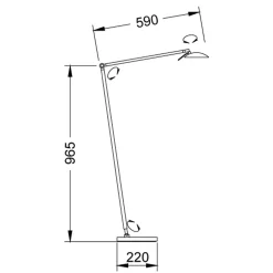 Knapstein Elea-S LED Leseleuchte