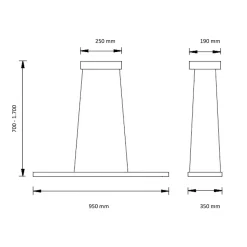 Knapstein Elin LED Pendelleuchte