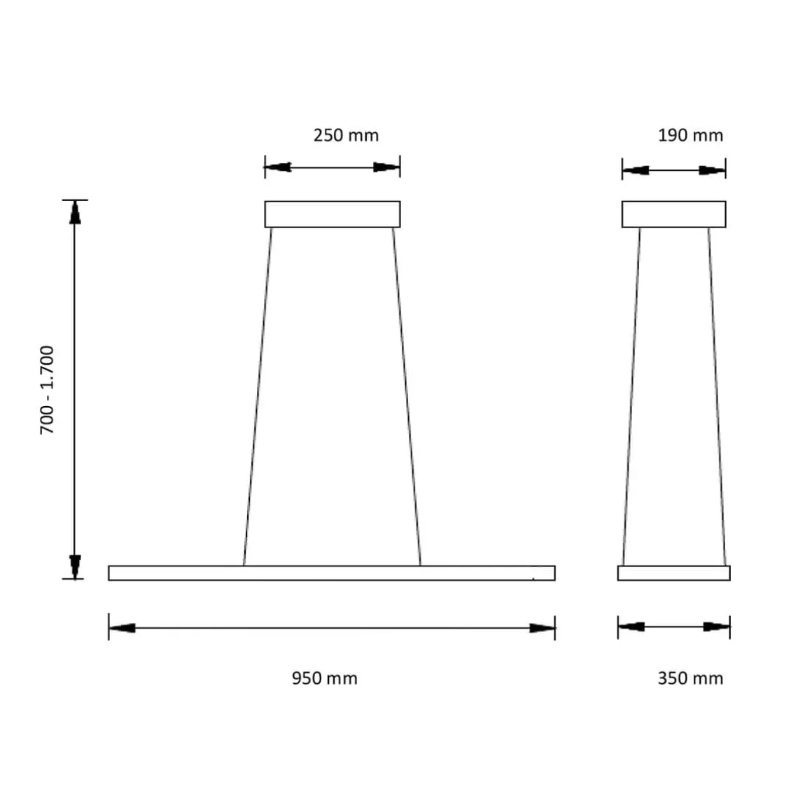 Knapstein Elin LED Pendelleuchte