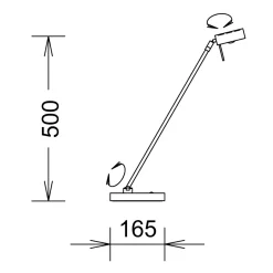Knapstein Elvi-T LED Tischleuchte, B-Ware