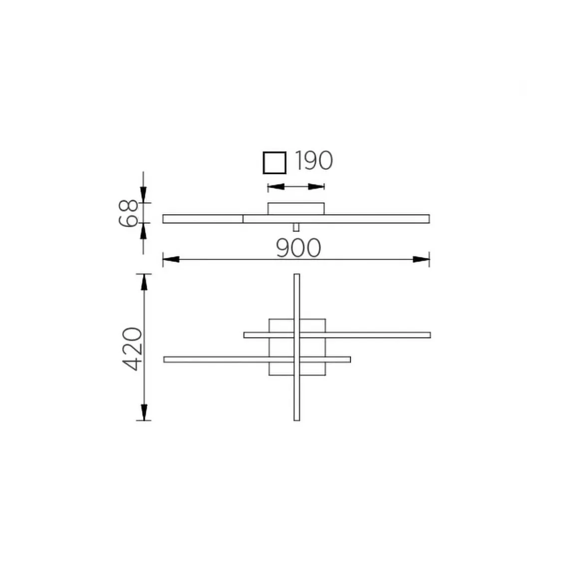 Knapstein Feli LED Deckenleuchte