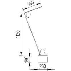 Knapstein Juli-S LED Stehleuchte