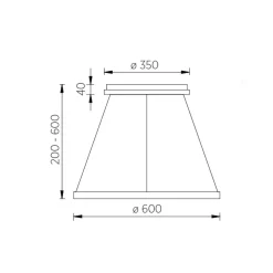 Knapstein Lisa-D LED Deckenleuchte