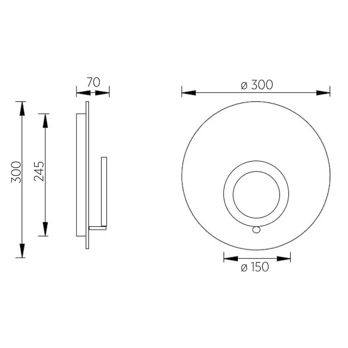 Knapstein Meggi LED Wandleuchte