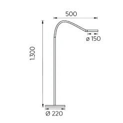 Knapstein Tessa-Flex LED Leseleuchte
