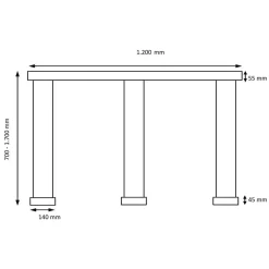 Knapstein Zera-3 LED Pendelleuchte