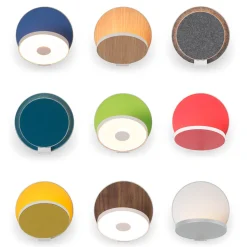 koncept Gravy Plug-In LED Wandleuchte, Silber