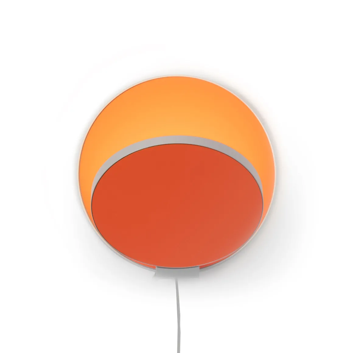 koncept Gravy Plug-In LED Wandleuchte, Silber