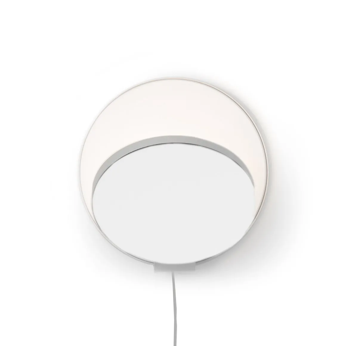 koncept Gravy Plug-In LED Wandleuchte, Silber