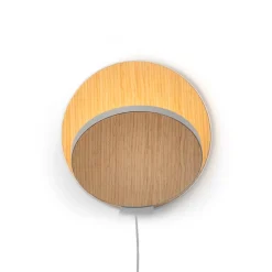 koncept Gravy Plug-In LED Wandleuchte, Silber