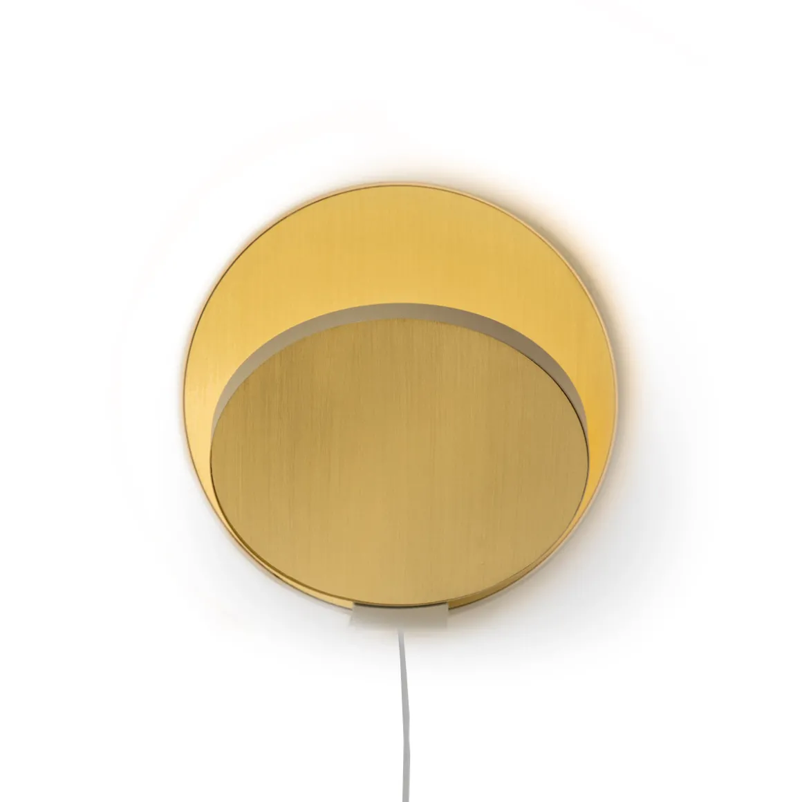 koncept Gravy Plug-In LED Wandleuchte, Silber