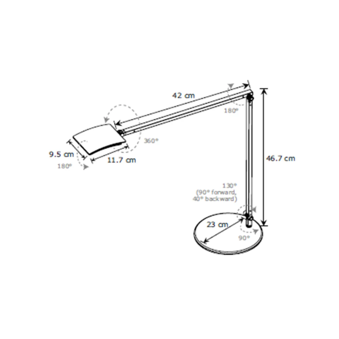 koncept Mosso Pro LED Tischleuchte