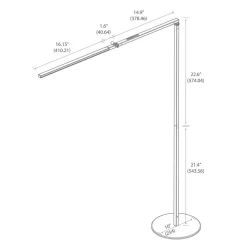 koncept Z-Bar Floor LED Stehleuchte