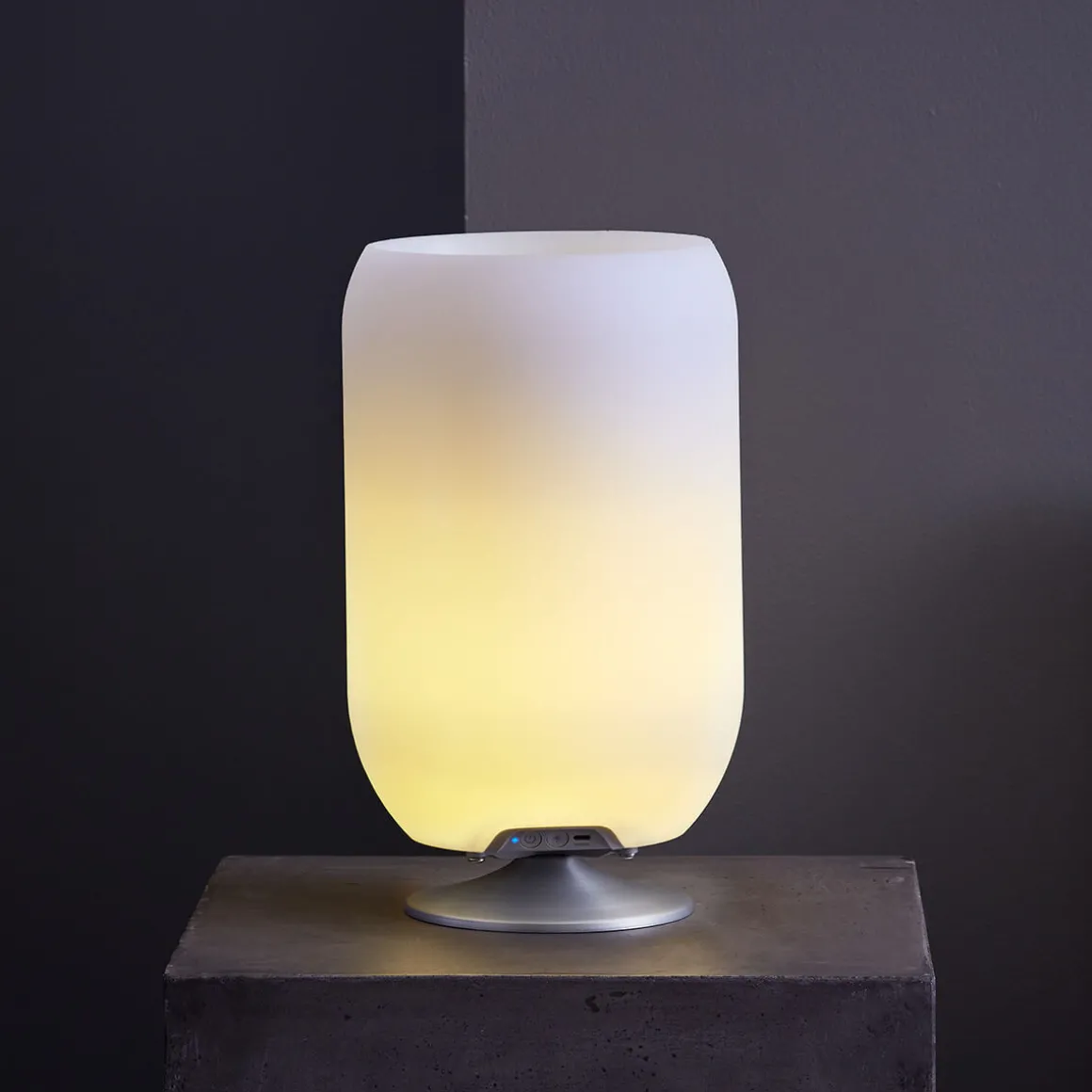 Kooduu Atmos LED Akkuleuchte, Bluetooth Lautsprecher & Weinkühler