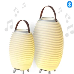 Kooduu 2er Set Synergy 2.0 LED Akkuleuchte, Bluetooth Lautsprecher & Weinkühler