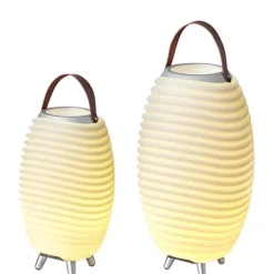Kooduu 2er Set Synergy 2.0 LED Akkuleuchte, Bluetooth Lautsprecher & Weinkühler