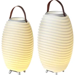 Kooduu 2er Set Synergy 2.0 LED Akkuleuchte, Bluetooth Lautsprecher & Weinkühler