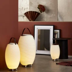 Kooduu 2er Set Synergy 2.0 LED Akkuleuchte, Bluetooth Lautsprecher & Weinkühler