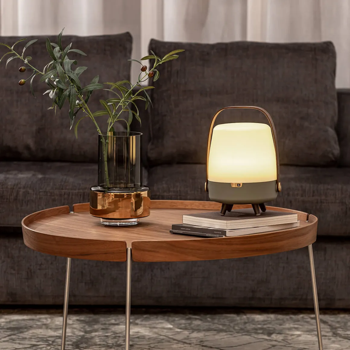 Kooduu Lite-up Play Mini 2.0 Sound by JBL LED Akkuleuchte & Bluetooth Lautsprecher