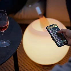 Kooduu Sphere LED Akkuleuchte, Bluetooth Lautsprecher & Weinkühler