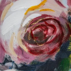 L.C. Wholesaler Ölbild Üppige Pfingstrosen, 90 x 120 cm