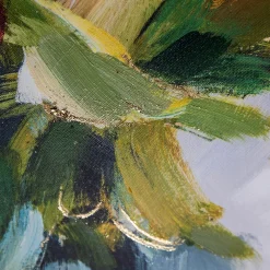 L.C. Wholesaler Ölbild Üppige Pfingstrosen, 90 x 120 cm