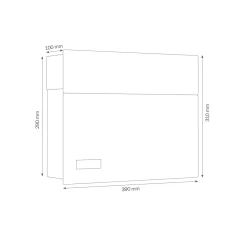 LCD Außenleuchten 3020/3021 Briefkasten