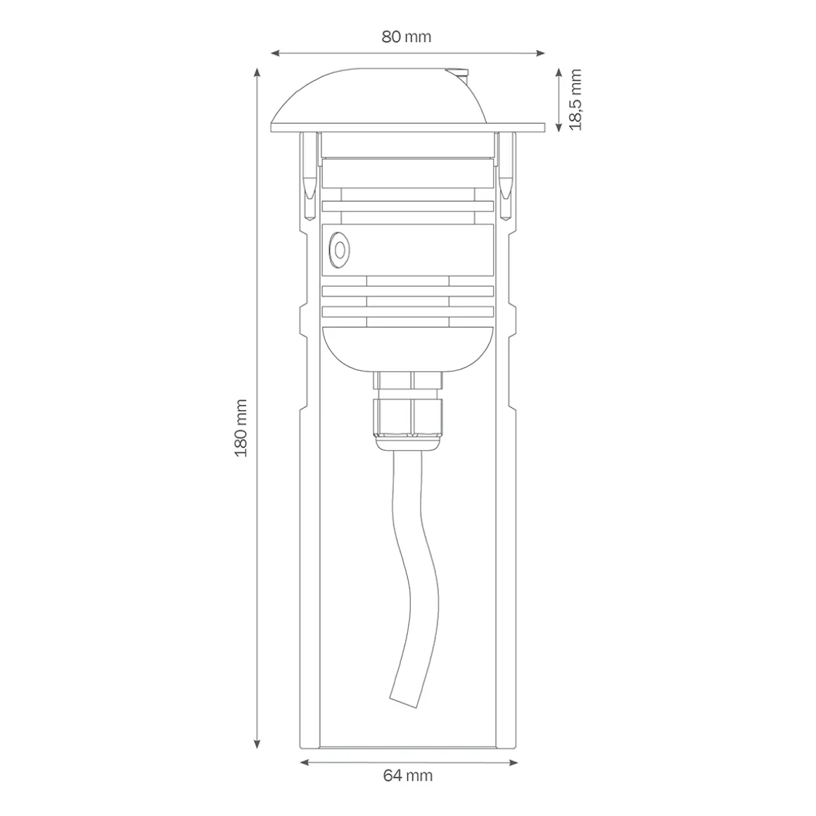 LCD Außenleuchten 1455/1465 LED Bodeneinbaustrahler