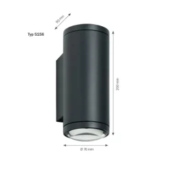 LCD Außenleuchten 5155/5156 LED Wandleuchte