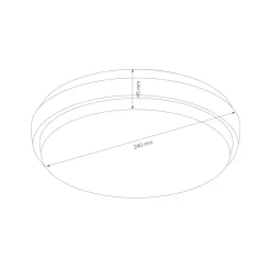 LCD Außenleuchten 5065/5066/5067 LED Wand- / Deckenleuchte