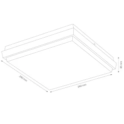 LCD Außenleuchten 5060/5061/5062 LED Wand- / Deckenleuchte