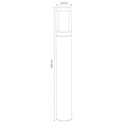 LCD Außenleuchten 1310/1311/1312 Pollerleuchte