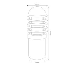 LCD Außenleuchten 1240/1241/1242 Pollerleuchte